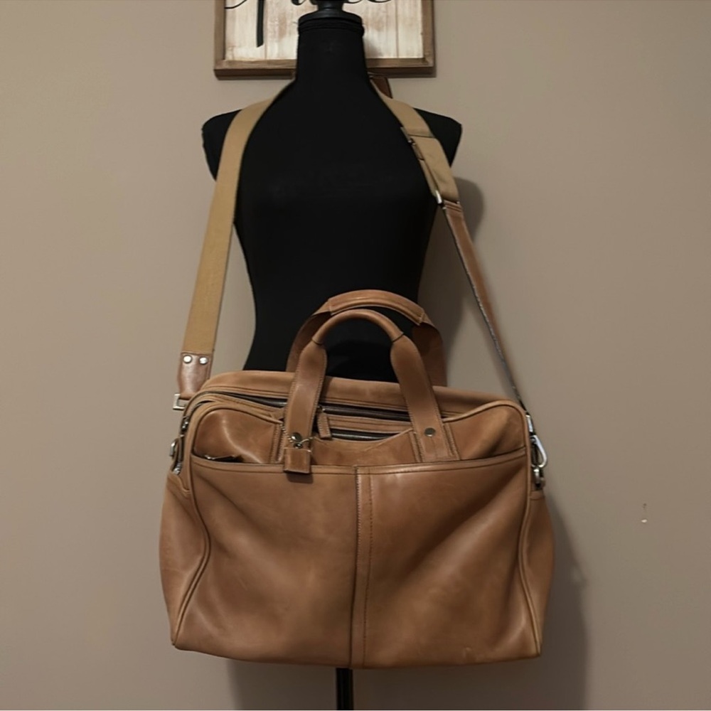 Excellent t Used Vintage Cindition Coach Brief Bag